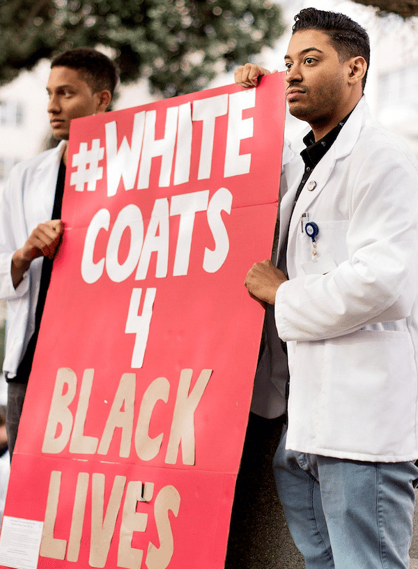 Black Lives White Coats