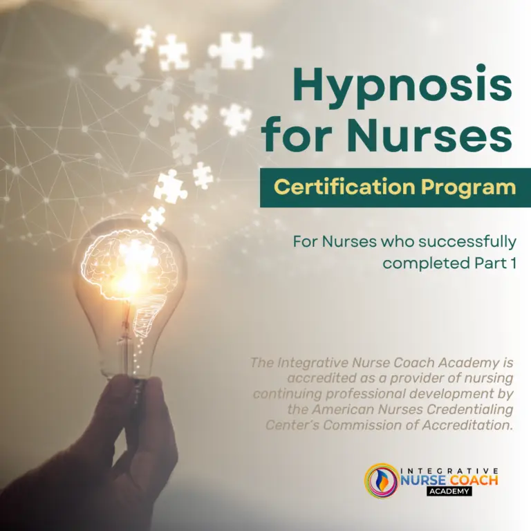 Hypnosis for Nurses Part 2 – Certification Program (Part 1 Graduates Only)