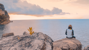 Sitting By The Water To Imagine A Safe Place