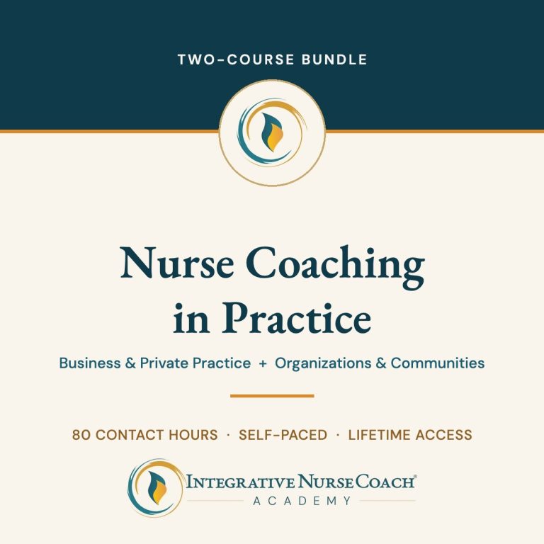 Nurse Coaching in Practice two-course bundle